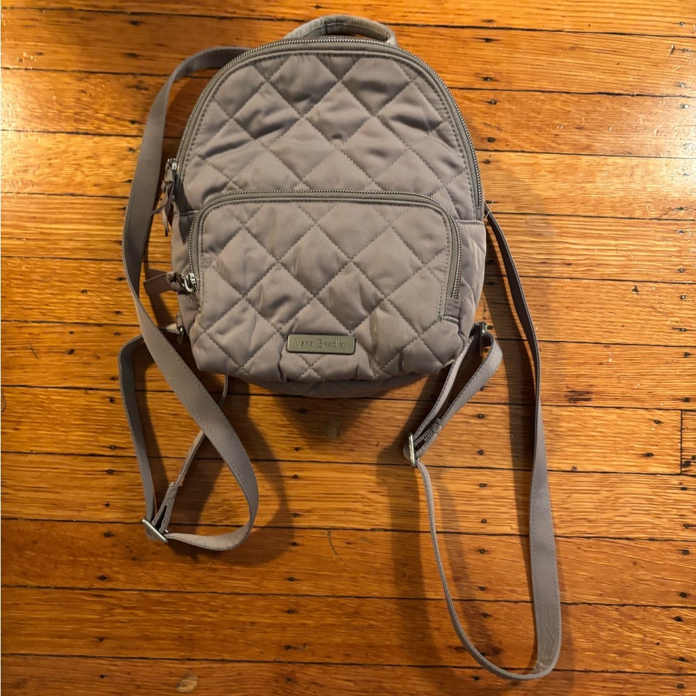 Vera Bradley Quilted Bag in Gray